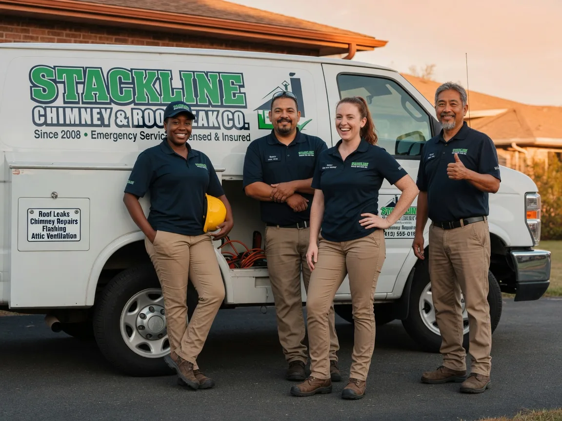 Chimney flashing repair company in Coal City, IL